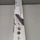 MR.SIGA Heavy Duty Grout Scrub Brush with Long Handle, Shower Floor Scrubber for Cleaning, Tile Scrub Brush with Stiff Bristles