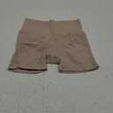 VOYJOY Women Workout Shorts 3.6" Scrunch Butt Lifting Gym Shorts Seamless Yoga Biker Shorts (X-Small, Apricot)