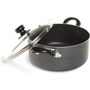 Better Chef 6-Quart Heavy-Gauge Aluminum Dutch Oven with Glass Lid