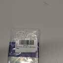 SUNNYCLUE 1 Box 12pcs Metal Spring o Rings Large Spring Gate Ring 8.5mm/1.12inch Round Rhinestone Bling Simple Trigger Clip Clasp Ring for Key Rings Buckle Bags Jewelry Making DIY Crafts Accessories (Clear)