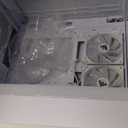 PC Case - Pre-Installed 6 PWM ARGB Fan, ATX Mid-Tower Gaming PC Case, Type-C,FOIFKIN (White, F1)