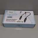 WallarGe Rechargeable Neckband Hearing Amplifier for Conversation or TV Watching, Digital Hearing Amplifier for Seniors Adults with Volume Control, Bluetooth Earphones for Seniors (Black02)