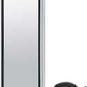 RETRAC 601288 7 x 16-Inch Stainless Steel Rounded Angle-Back Heated, Lighted West Coast Mirror Head, Universal Driver or Passenger Side, Chrome