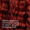 Conair Double Ceramic 3 Barrel Curling Iron, Triple Barrel Waver Hair Tool Creates Deep, Continuous Waves, Hair Curler for All Hair Lengths, White/Rose Gold