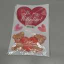 2 x Valentines Day Decorations - Heart Window Clings for Glass | Valentines Decor Indoor Outdoor - Valentine's Day Accessories Party Favors Supplies for Home School Class Office (Red)