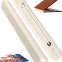 3 in 1 Silicone Laptop Stand, Keyboard Riser for Ergonomic Typing/Reading, Portable Laptop Cooling Stand, for Home Office School and Travel, Oval Base, Bright Beige