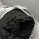 CozyLux Queen Comforter Set Black, 3 Pieces Solid Comforters Queen Size Breathable Quilted Bedding Sets, Luxury Soft Microfiber Down Alternative Comforter for All Season (1 Comforter & 2 Pillowcases)