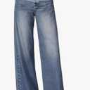 Womens French Terry Wide Leg Sweatpants Jeans Stretch Breathable Comfort Pants for Casual & Workout Y2K Clothes