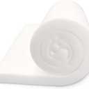FOAMYFOAM High Density 3 inch Thick, 18 inch Wide, 120 inch Long Upholstery Foam, Cushion Replacement