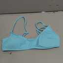 Mix and Match Light Blue Bikini with Crisp White Jeans And Maxi Skirt Pool Side Sunset Style, Small