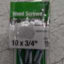 The Hillman Group 5805 Flat Head Phillips Wood Screw, 10-Inch x 3/4-Inch, 15-Pack