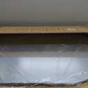 SCWF-GZ 30x20 Arch Mirror Rectangle Wall Mounted Hanging or Against Wall Aluminum Alloy Metal Frame Dressing Make-up Mirrors for Entryway Bedroom Bathroom Living Room 30 20 inch Black