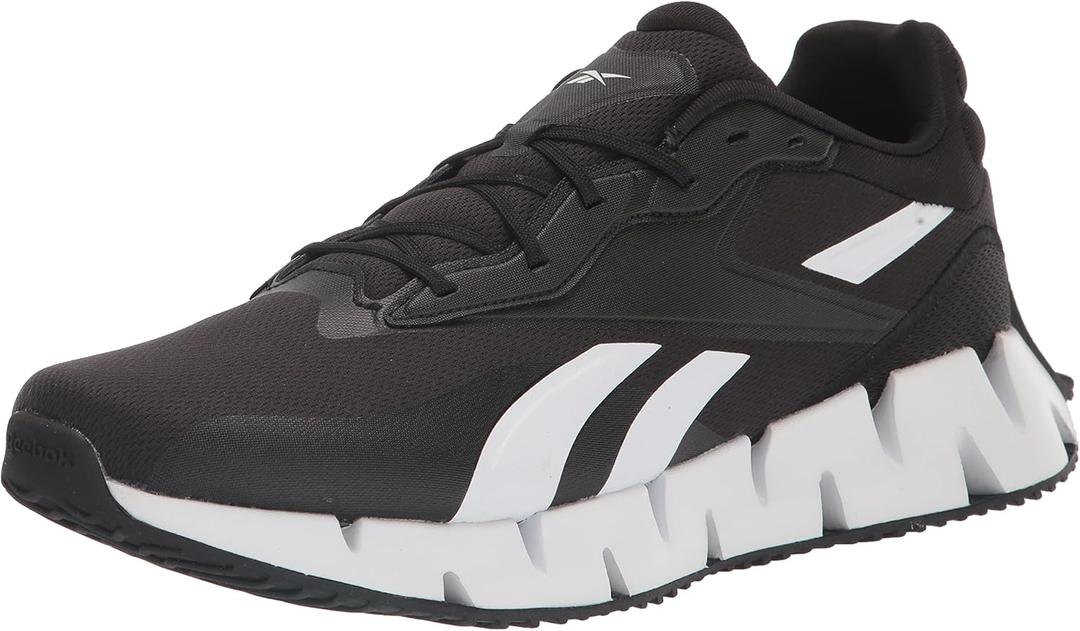 Reebok Unisex Adult Zig Dynamica 4 Shoes (12 Women/10.5 Men, Black/White)
