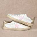 Mi.iM Sofia Womens Low Top Star Sneakers - Fashion Lace-Up Shoes with Cushioned Insole and Rubber Sole, 11 US