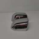 Chrome Plated Full Mirror Covers Compatible with 2015-2020 Ford F150 Pickup 2-Door 4-Door Side View Mirror Back Cover Cap