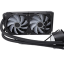 240mm ARGB CPU Liquid Cooler, Integrated Double PWM Fan with Large and Low Noise, for LGA 1150 1151 1155 1156 1200 1700 2011 2066 and AM4 AM5