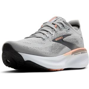 Brooks Women’s Adrenaline GTS 25 Supportive Running & Walking Shoe - Grey/ Blackened Pearl/ Coral - 10 Wide