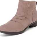 Ruiee Ankle Boots for Women Fashion Flat Booties. 240981 BR MF 8