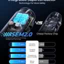 LISEN 69W Mini Cigarette Lighter Adapter Car Charger USB C Fast Charging, 12V Cigarette Lighter USB Car Charger Fast Charging Adapter, for iPhone 17 Pro Max 16 15 14 13 12 Plus Mini, Samsung S26 S25
