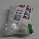 Sattiyrch Faux Fur Christmas Tree Skirt,White Xmas Decorations for 5ft Christmas Tree (White, 30in)