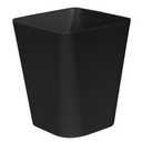 ZXJ Small Trash Can - Waste Basketbin - 1.8 Gallon -Black - Bathrooms, Laundry Room, Kitchens, Offices