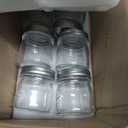Esrentle 16 Pack 8 oz Mason Jars with Regular Airtight Lids - Glass Canning Jars 8 oz, Mini Mason Jars for Jam, Jelly, Honey, Overnight Oats, Party Favors, Shower Favor, Separable Lids