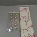 RoomMates RMK3844GM Pastel Flowers Branch Giant Wall Decals with 3D Embellishments
