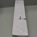 XLHOMO Over The Table Rod Stand with Clamps, Adjustable 32''-79'' Tall 32"-131" Length, White Table Arch Stand Metal Balloon Frame Hanging Rod for Weddings Birthdays Party Garden Arbors Decoration