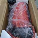 Craftsman Air Compressor, 20 Gallon Oil-Free 1.8 HP Max 175 PSI Pressure Two Quick Couplers Big Capacity, Red- CMXECXA0232043