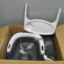 Ingenuity Baby Base 2-in-1 Booster Feeding and Floor Seat with Self-Storing Tray - Slate
