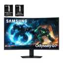 Samsung 37 Odyssey G7 (G75F) 4K UHD Resolution, 165Hz, Curved Gaming Monitor, 1ms Response Time (GtG), VESA DisplayHDR 600, AMD FreeSync Premium Pro, LS37FG75DENXZA, 2025