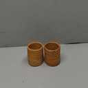ZUDKSUY 2 Pack Rattan Pencil Holder Handmade Pen Organizer Boho Desk Accessories Pen Cup Holder Aesthetic Holder for Desk Cute