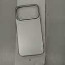 TORRAS Magnetic Slim Fit for iPhone 17 Pro Case 6.3 inch, UltraThin, Compatible with MagSafe, Lightweight Matte AntiScratch Hard PC Cover Phone Case for iPhone 17 Pro OriginFit, Silver White