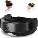 RENPHO Eyeris Shift Eye Massager for Migraines, Heated Eye Massager & Sleep Mask for Relaxation, Birthday Gifts for Women/Men/Mom/Dad, Music Temple Fack Mask Massager, Improve Sleep