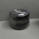 TEPU 11x4.00-5 Lawn Mower Tires Flat Free, Zero Turn Mower Front Tires, 11x4-5 Solid Tire With 3/4" and 5/8" Precision Bearing, 3.4"-5" Center Hub, 2Pack Black, 350Lbs, For Residential and Commercial