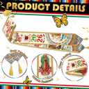 Mexican Graduation Sash, Hispanic Mexican American Graduation Stole Class of 2026