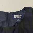 Lands' End Girls Uniform Plaid Jumper (14, Classic Navy/Evergreen Plaid)