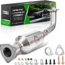 High Flow Front Catalytic Converter Kit Direct-Fit Honda CRV CR-V 2007 2008 2009 2.4L Replace 53782(EPA Compliant)