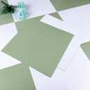 Alow Peel and Stick Floor Tile Waterproof, 10pcs Vinyl Flooring 12inX12in Easy to use, Light Green Peel and Stick Flooring Suit for Bathroom, Kitchen, Toilet