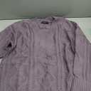 ZESICA Women's Fall Oversized Sweaters 2025 Casual Long Sleeve V Neck Cable Knit Trendy Pullover Tops, M