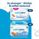 WaterWipes Sensitive+ Newborn & Baby Wipes, 3-In-1 Cleans, Cares, Protects, 99.9% Water, Unscented & Hypoallergenic, 180 Count (3 Packs)