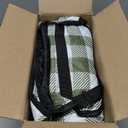 TigeJoy Small Picnic Blanket Waterproof 60x60, 5-Layer Thick Beach Blanket Sandproof, Gingham Picnic Blanket Outdoor Picnic Mat for Beach, Park, Grass, Travel, Hiking, Camping Essentials