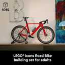LEGO Icons Road Bike - Building Set for Adults, Ages 18+ - Model Racing Bike with Realistic Details - Home Office or Desk Decor - Gift for Men & Women - 11380
