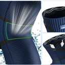 NEENCA Knee Brace for Knee Pain Relief, Medical Knee Support with Patella Pad & Side Stabilizers, Compression Knee Sleeve for Meniscus Tear, ACL, Arthritis, Joint Pain, Runner, Sport, Size: XXX-Large