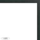 Poster Palooza 14x14 Frame Black Solid Wood Picture Frame | 0.75 Inch Moulding Width | Includes UV Acrylic Plexiglass, Foam Board Backing & Hanging Hardware