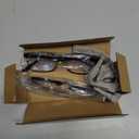 Eyekepper 2 Pack Computer Reading Glasses Blue Light Blocking Readers for Men Women, Black, 1.0 x