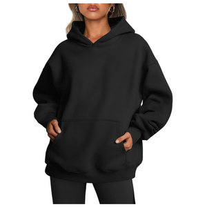 Trendy Queen Womens Oversized Hoodies Fleece Sweatshirts Sweaters Spring Outfits 2025 Pullover Fall Winter Clothes 3XL