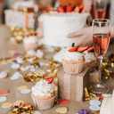 Green Direct Cupcake Liners - Standard Size Cupcake Wrappers to use for Pans or carrier or on stand - White Paper Baking Cups Pack of 500