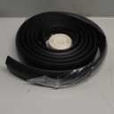 D-Line 6ft Floor Cord Cover, Cable Protector, Hide Extension Cords, Protect Cords, Prevent Cable Trips, Heavy Duty Cord Hider - Cable Cavity = 0.63" (W) x 0.31" (H) - Black