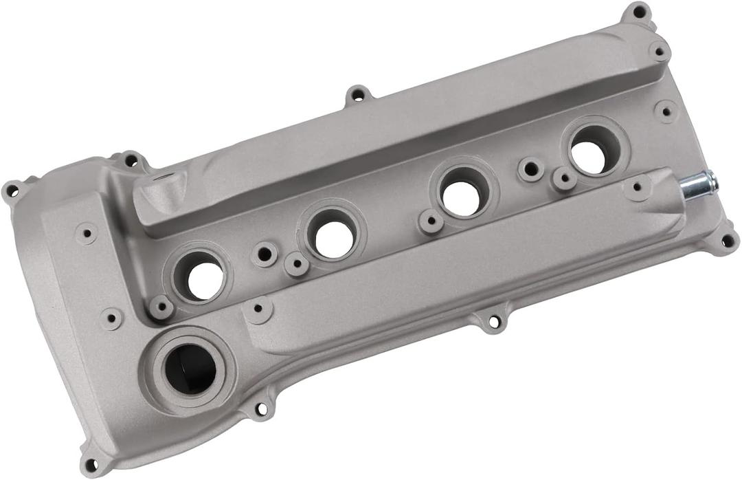 JDMSPEED New Engine Valve Cover 11201-28033 11201-28014 Replacement For Toyota RAV4 Camry Solara Harrier Highlander Kluger Tarago Scion tC xB 1AZ 2AZ 2001-2015 2.4L Silver